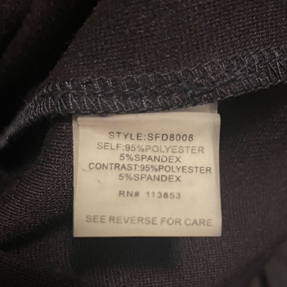 41 Hawthorn Black and Teal Sleeveless Mini Dress women’s medium - Picture 6 of 6